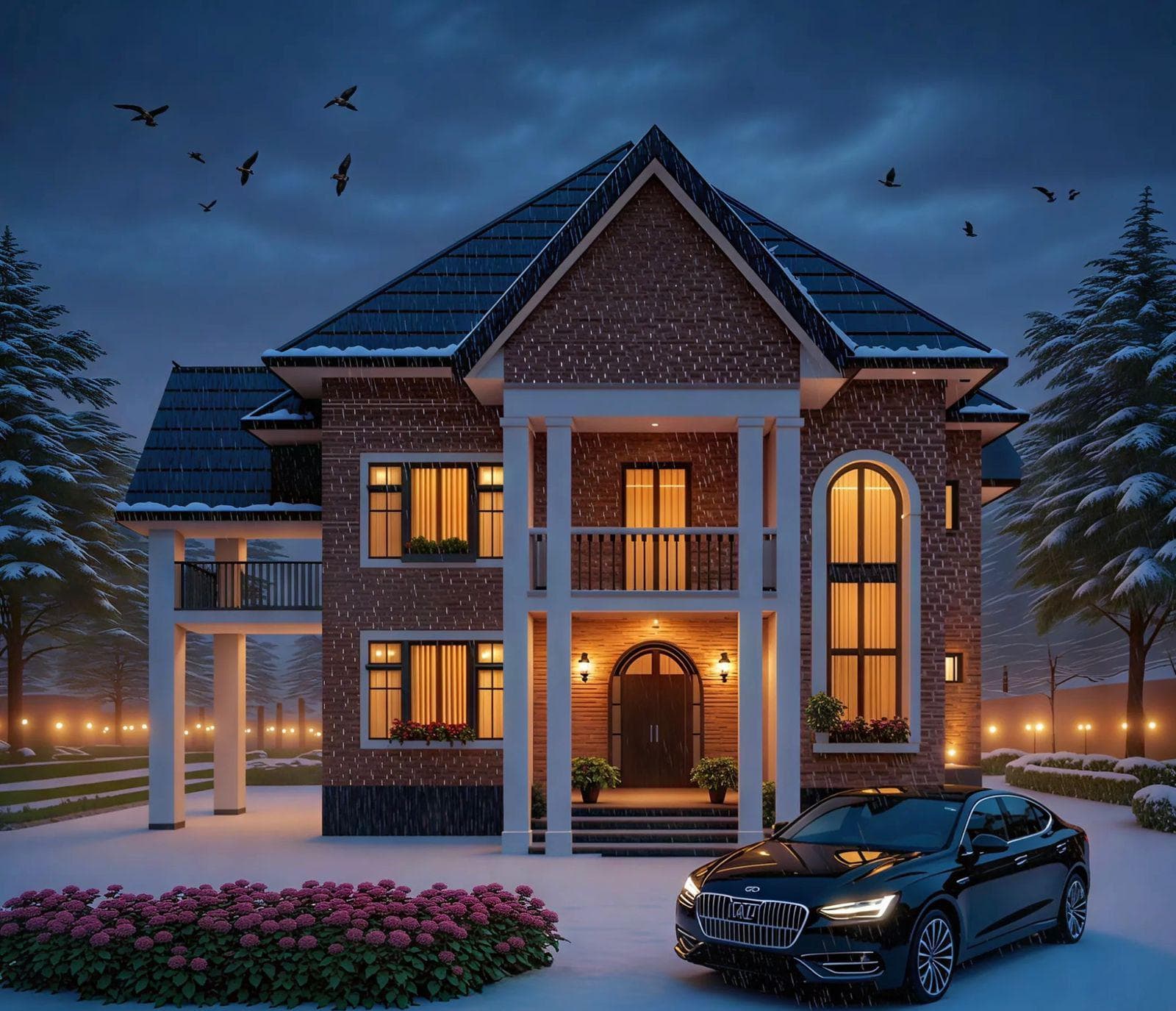 Modern Kashmiri Villa